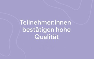 Beckenboden Weiterbildung: Bestnoten für BM-Balance